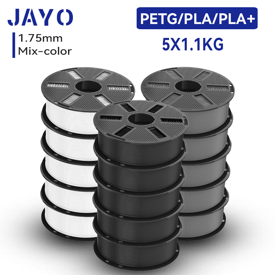 Filament 1.75 - Filamento per Stampante 3D JAYO PETG/PLA/PLA
