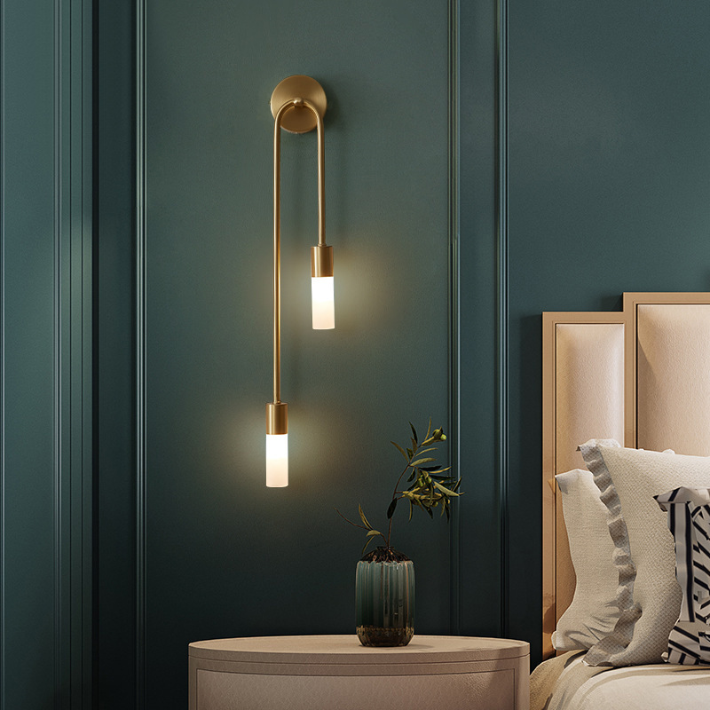 Glass Bed - Lampada da Parete LED Decorativa Nordica