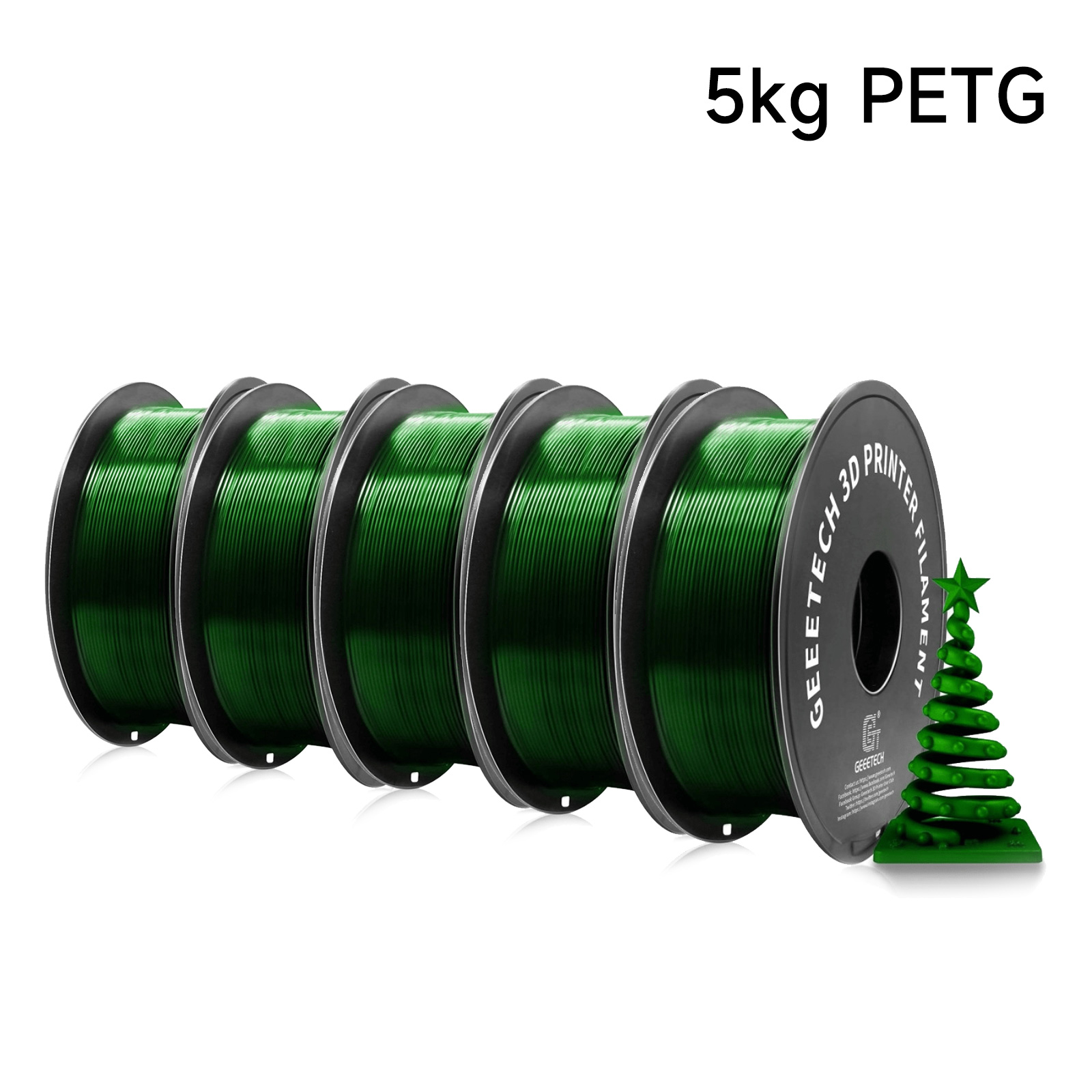 Filament 1.75 - Filamento Geeetech PETG 1.75mm da 5kg