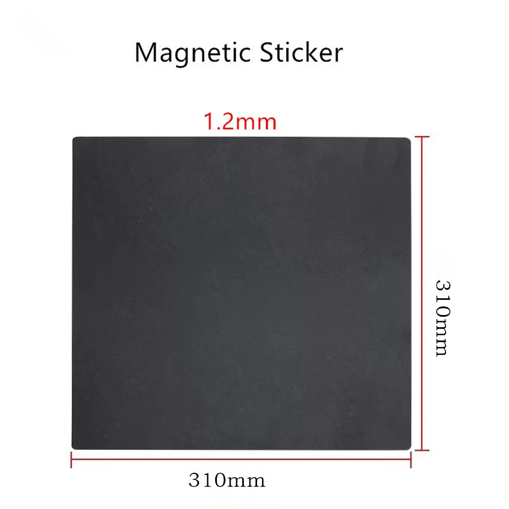 3D Printer Bed - Adesivo Magnetico 310x310mm per Stampante 3D
