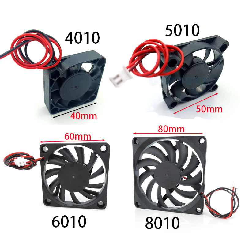 Extruder - 5V 12V 24V Ventola di raffreddamento