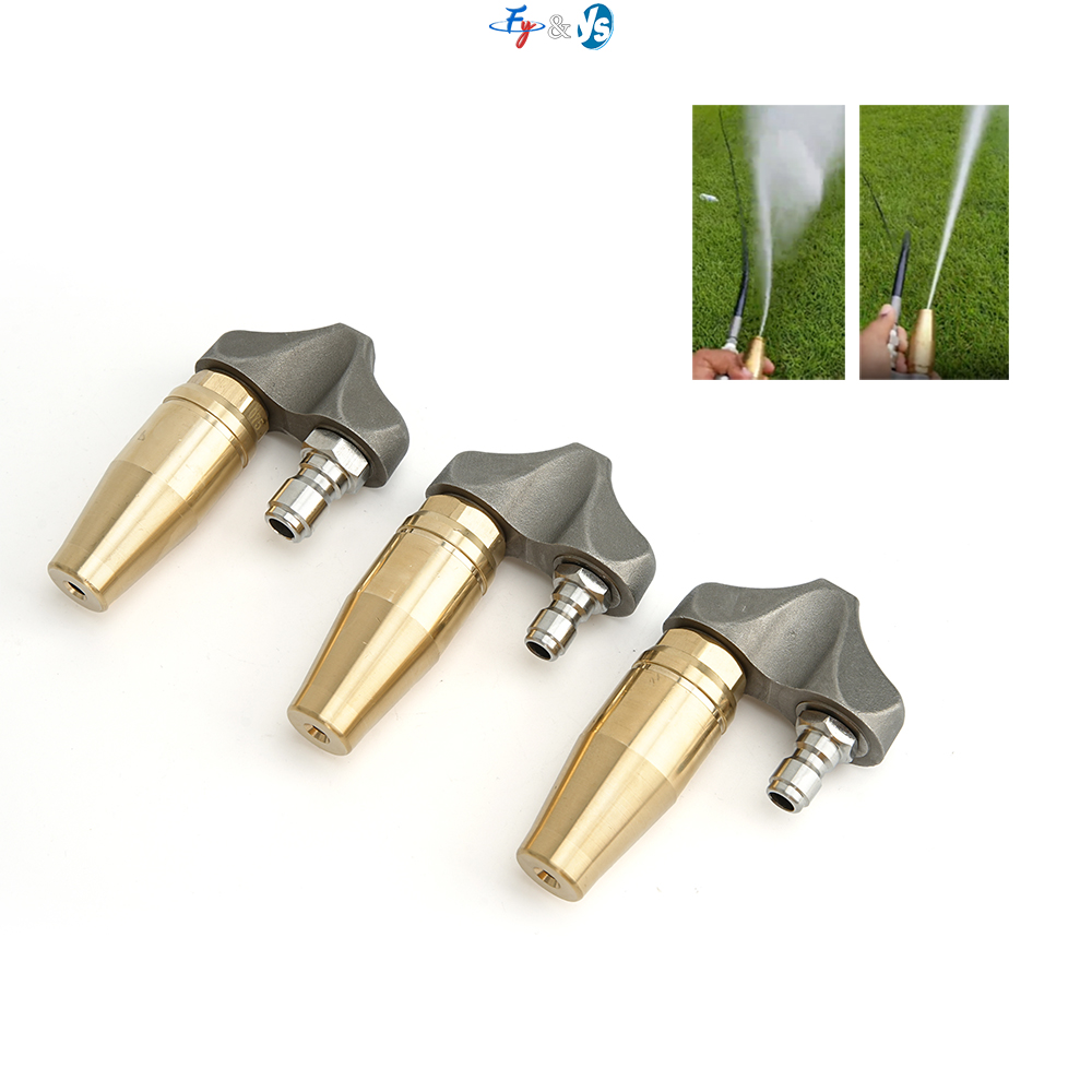 Nozzle Brass - Ugello turbo in ottone per pulizia