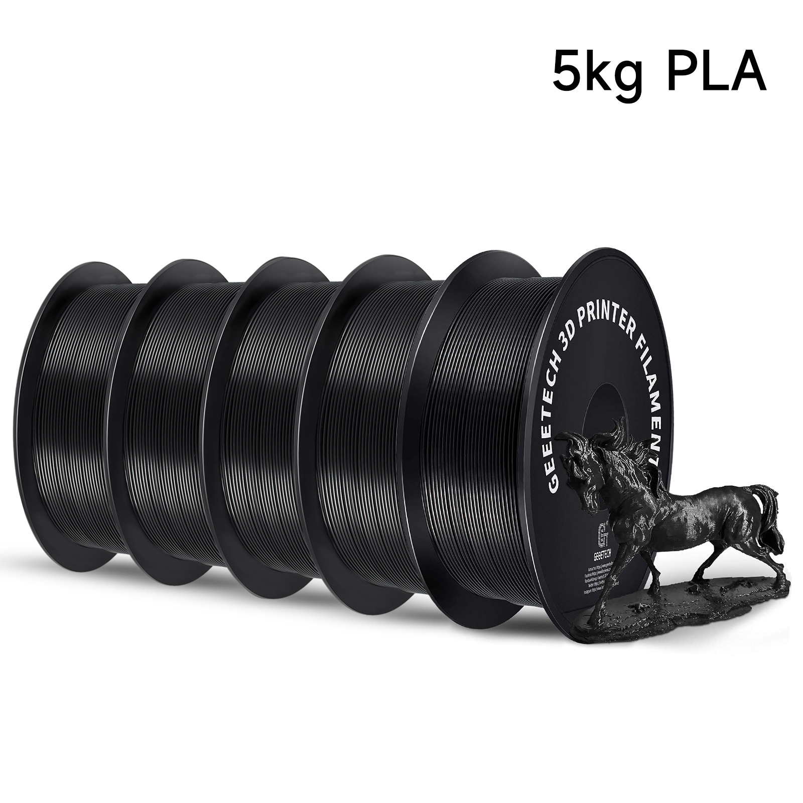 Filament 1.75 - Filamento PLA Standard Geeetech 5Kg 1.75mm