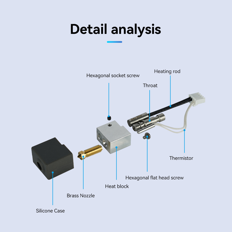 Per Anycubic Kobra S1 Hotend K - Hotend Assembly recensione e prezzo