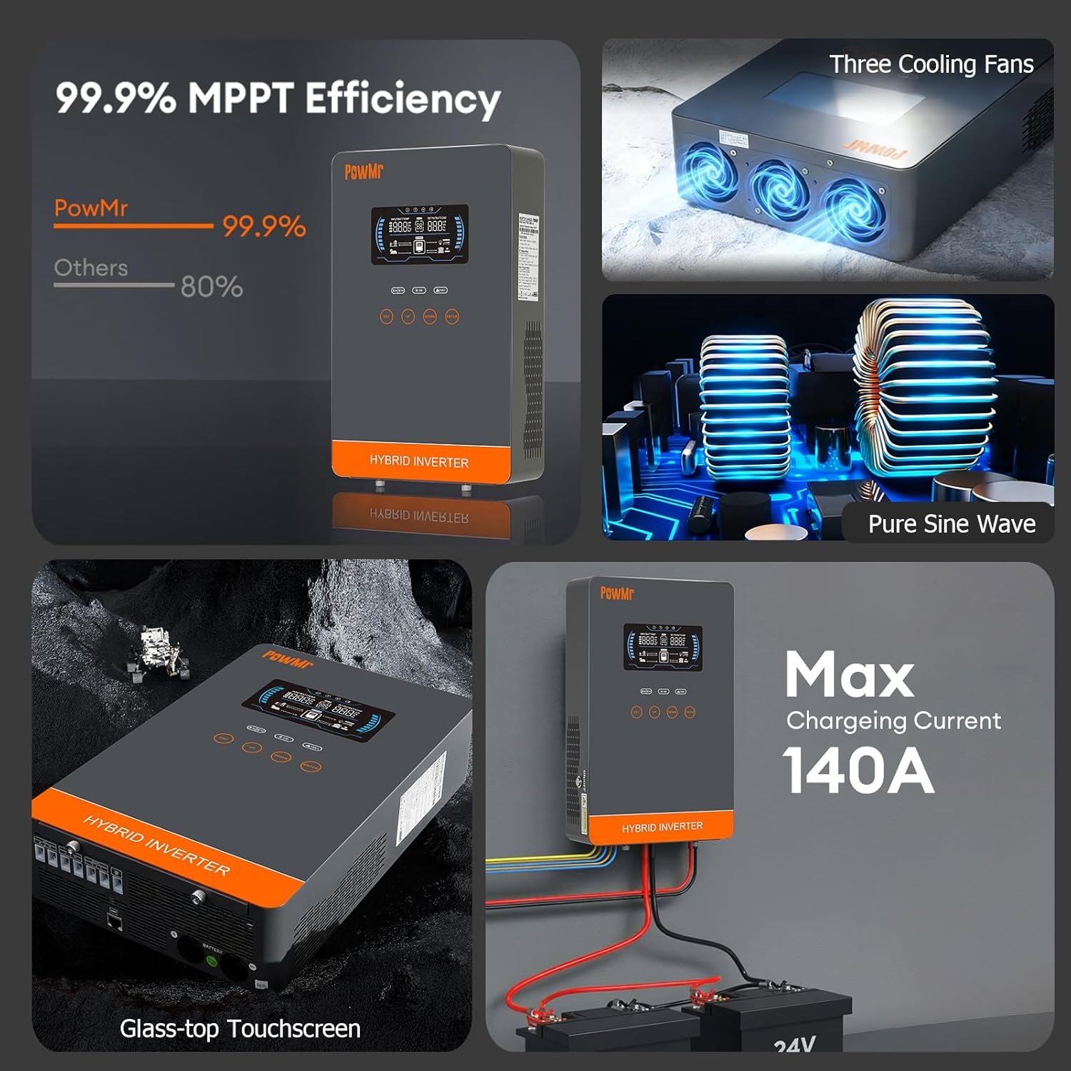 PowMr USA Inverter Solare Ibri - Resin Vat recensione e prezzo