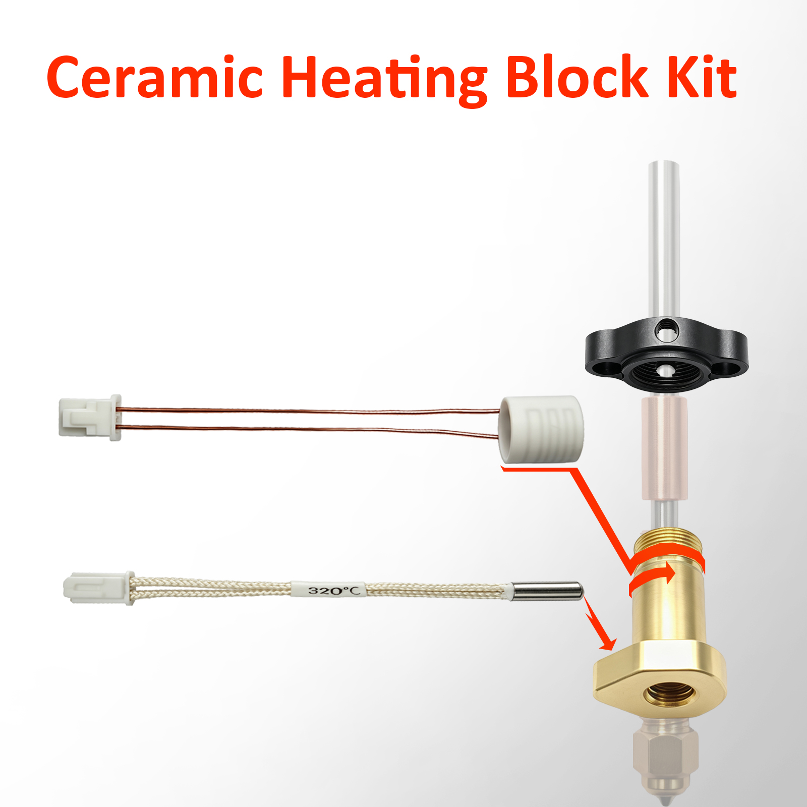 Kit Termistore con Cartuccia R - Hotend Assembly recensione e prezzo