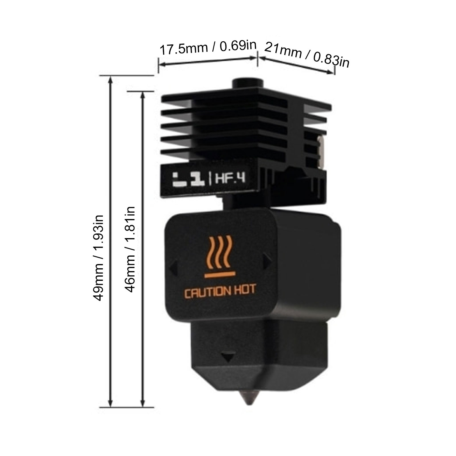 Hotend ad Alto Flusso di Ricam - Hotend 0.4Mm recensione e prezzo