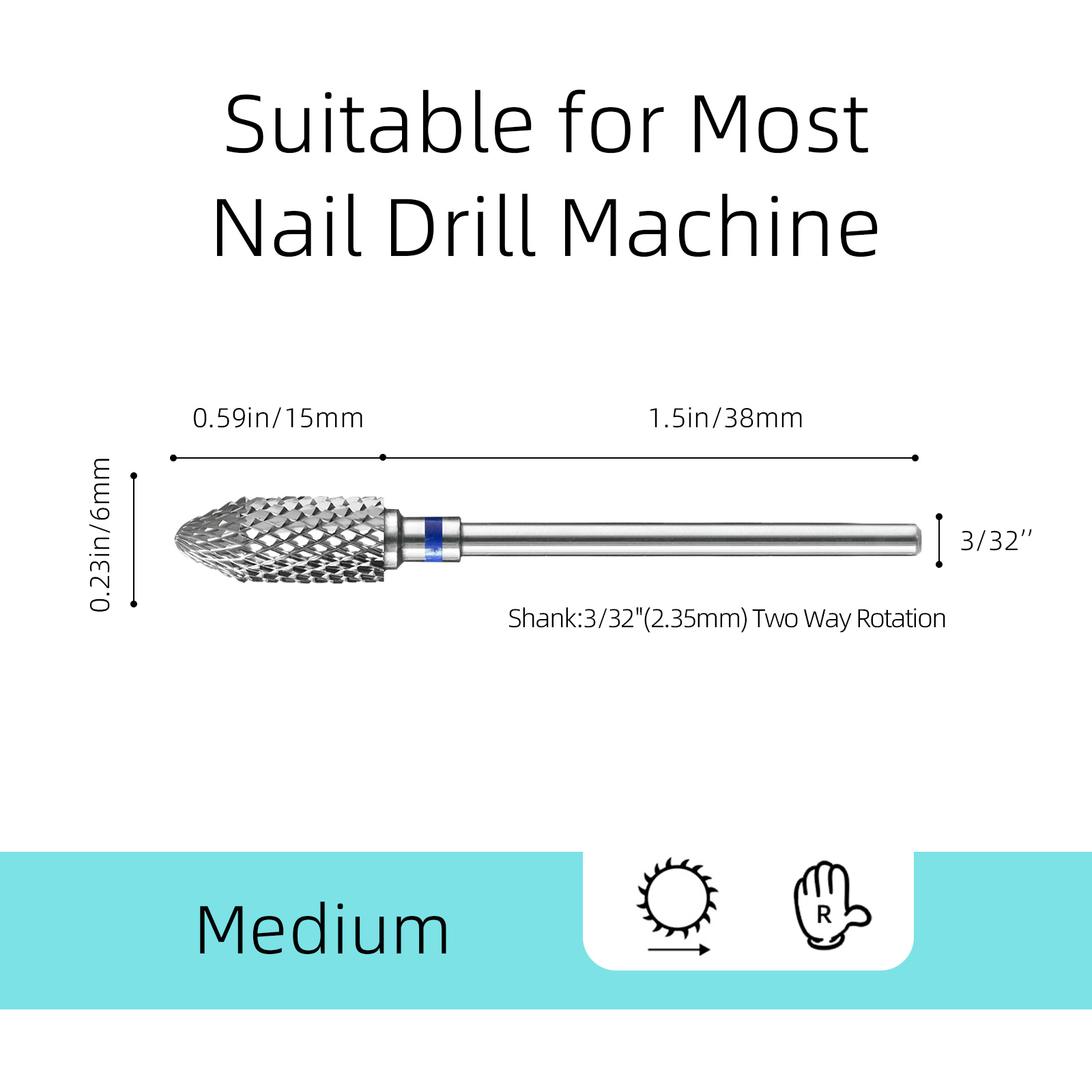 Punte per fresa per unghie HYT - Nozzle Tungsten recensione e prezzo