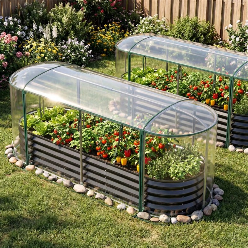 Fioriere rialzate per giardino - Glass Bed recensione e prezzo