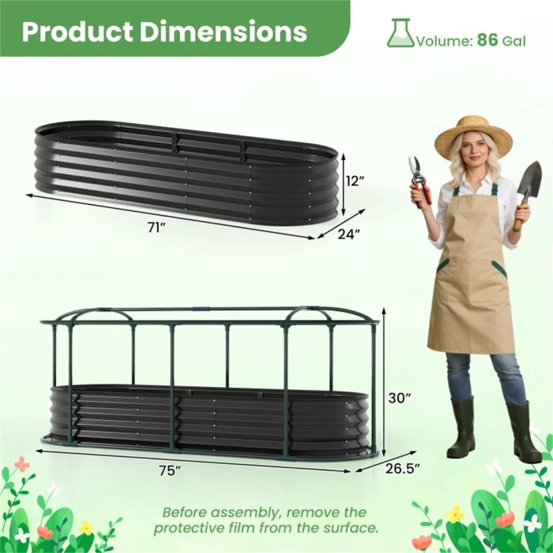 Fioriere rialzate per giardino - Glass Bed recensione e prezzo