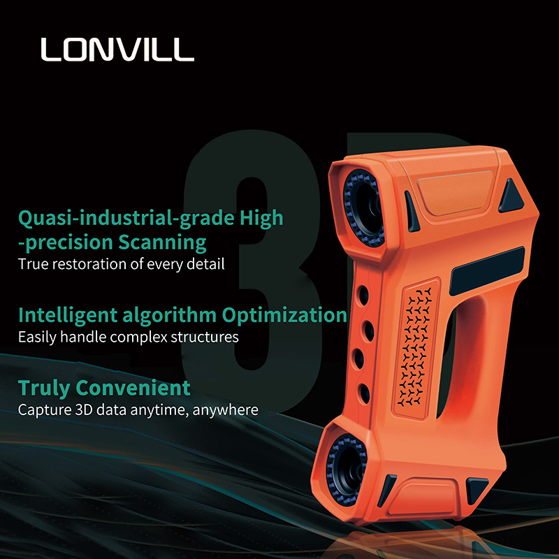 Scanner Laser Portatile ad Alt - Handheld 3D Scanner High Precision recensione e prezzo