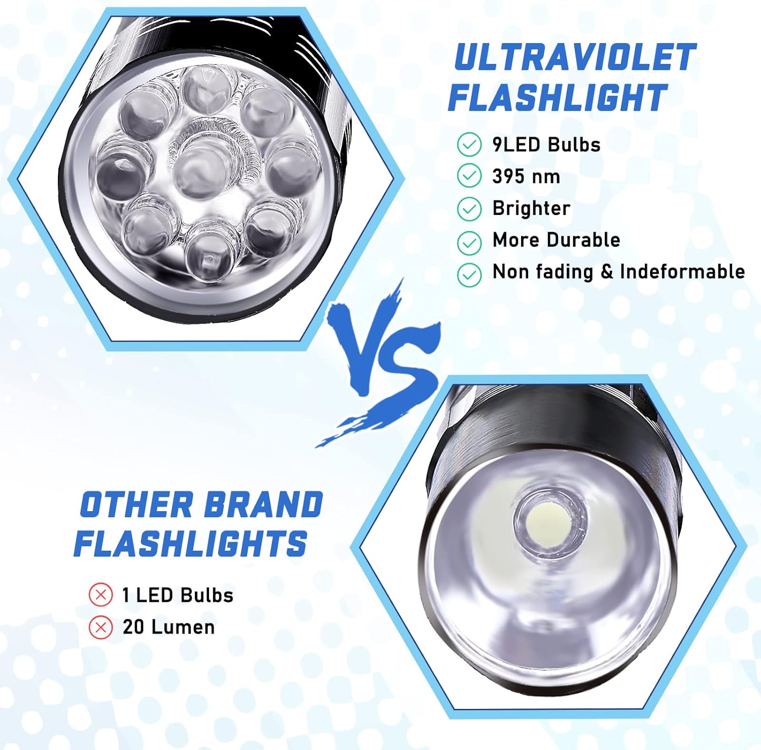 Torcia a 9 LED Lampada polimer - Uv Resin recensione e prezzo