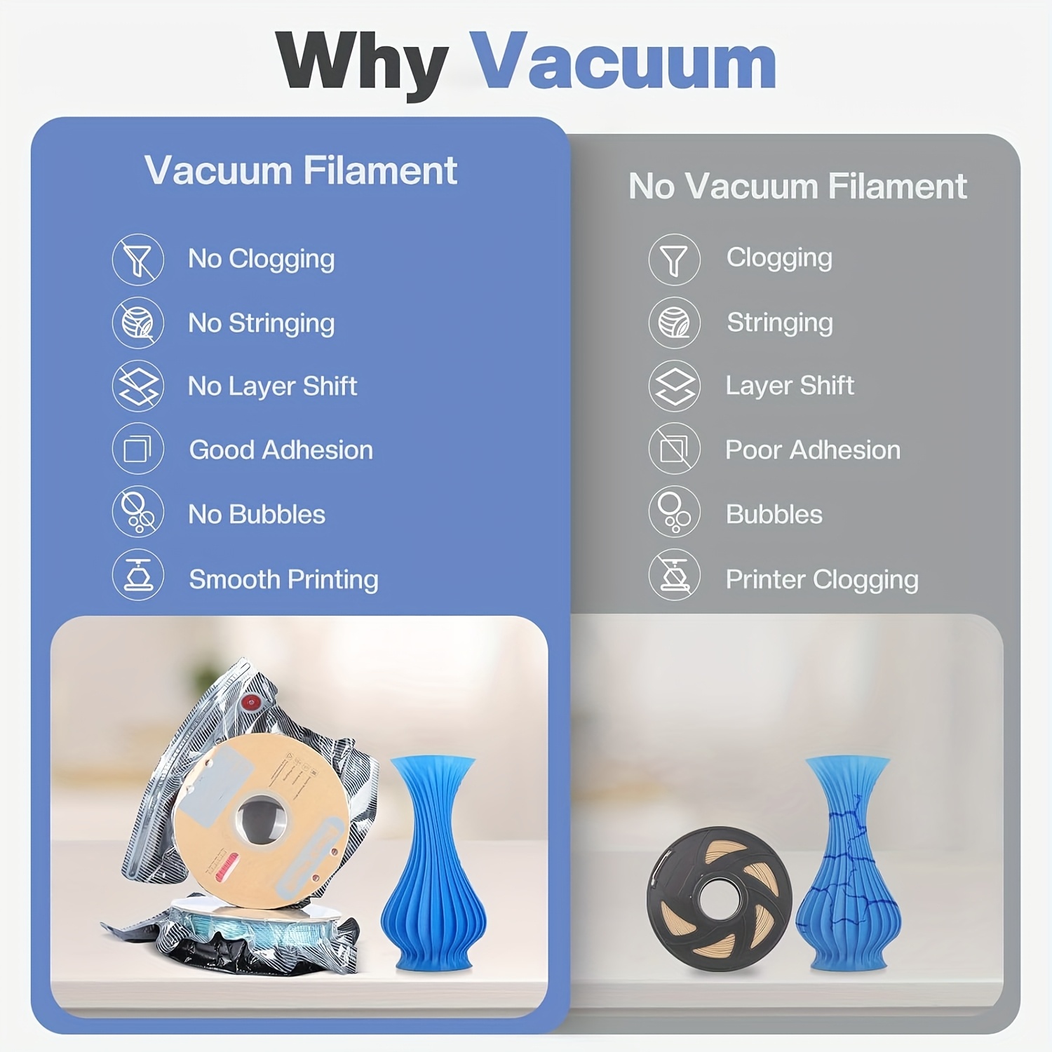Sacchetti sottovuoto per filam - 3D Printer recensione e prezzo