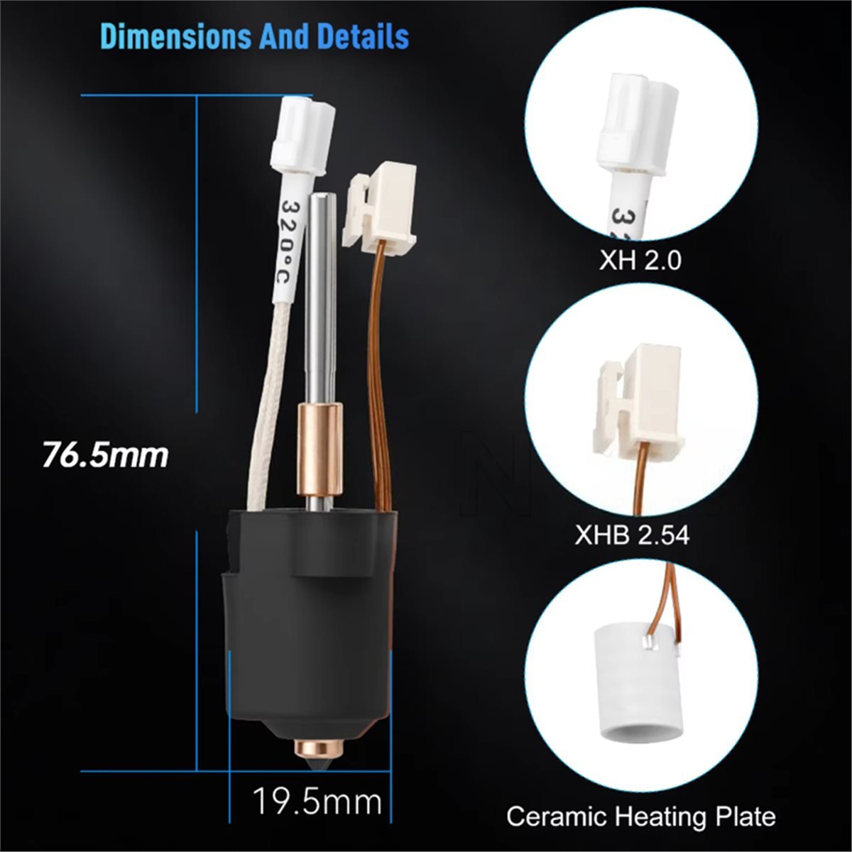 SWXF Kit Blocco Riscaldante in - Hotend 0.4Mm recensione e prezzo
