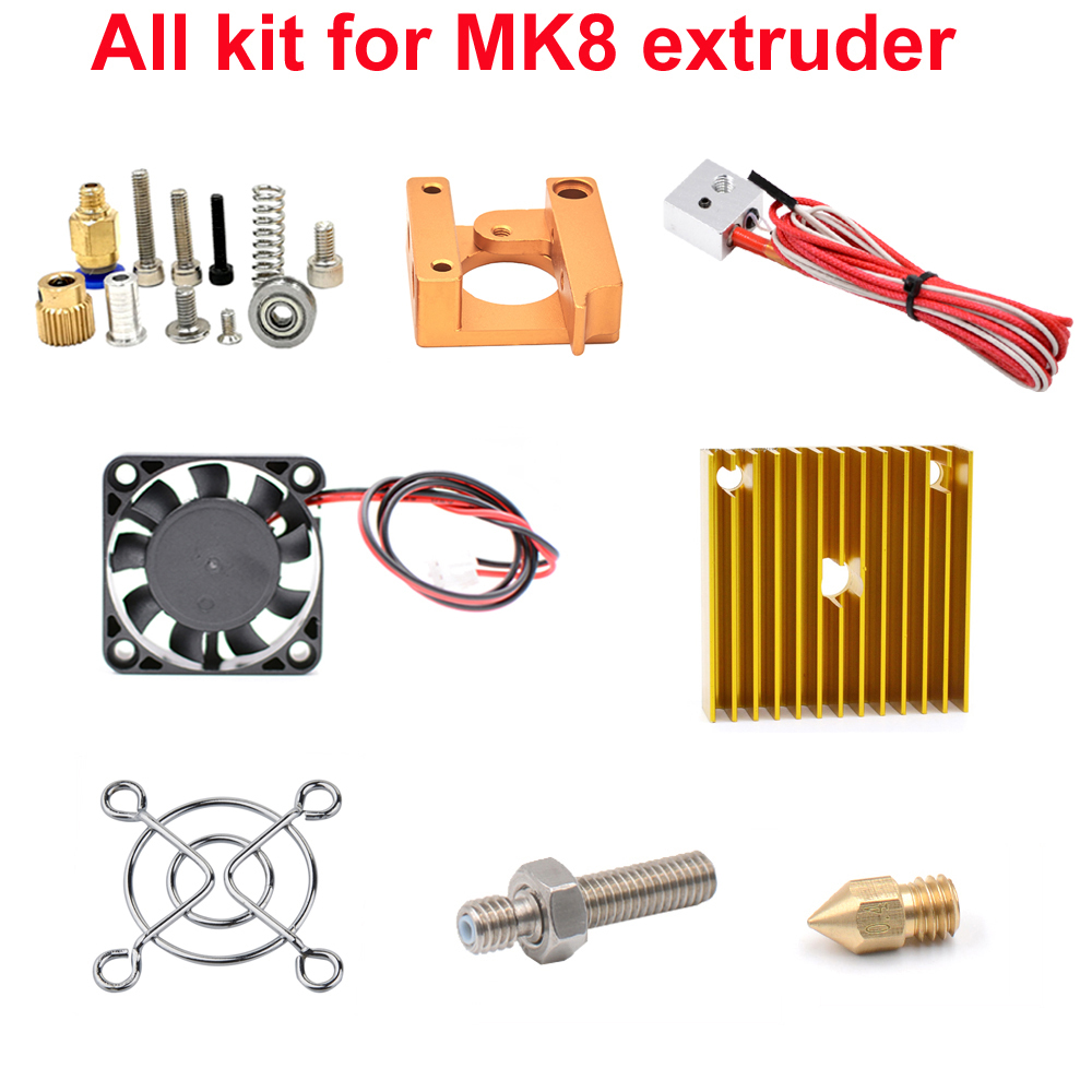 Kit Estrusore MK8 con Ugello H - Filament 1.75 recensione e prezzo