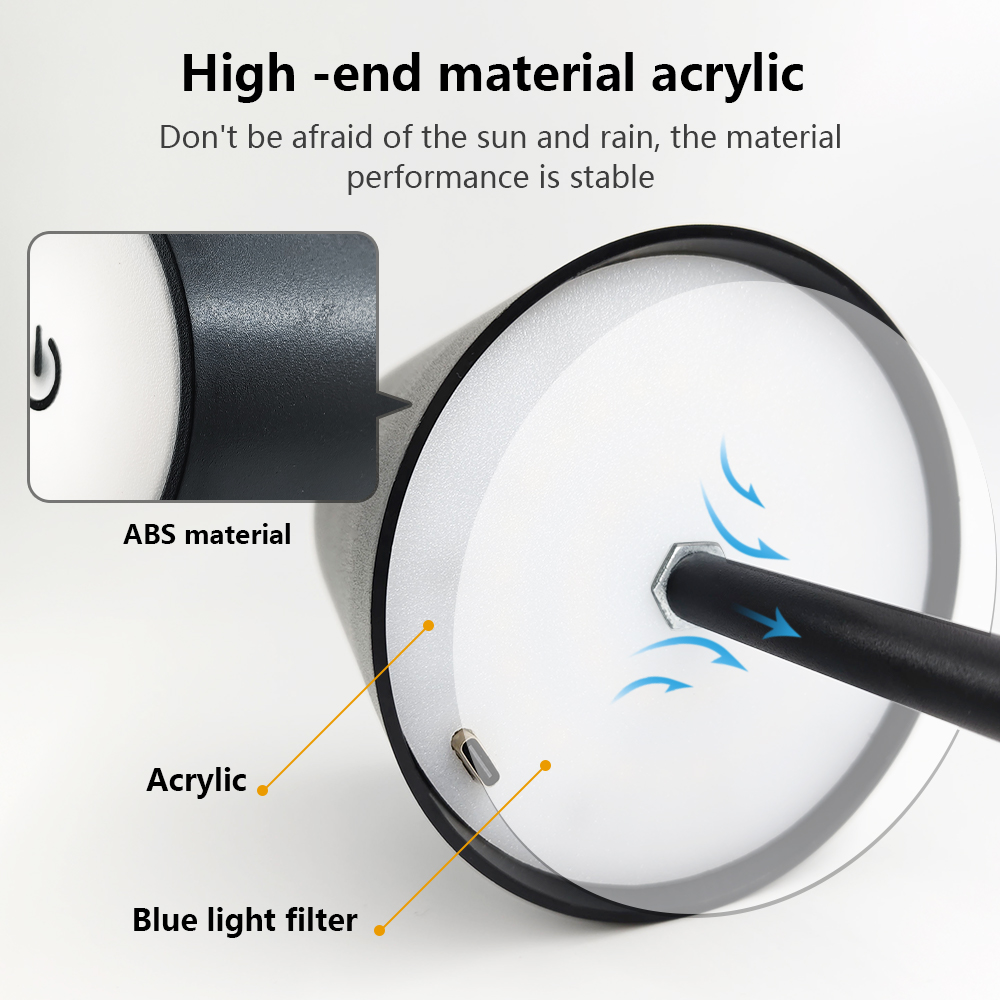 Lampada da Tavolo LED Ricarica - Glass Bed recensione e prezzo